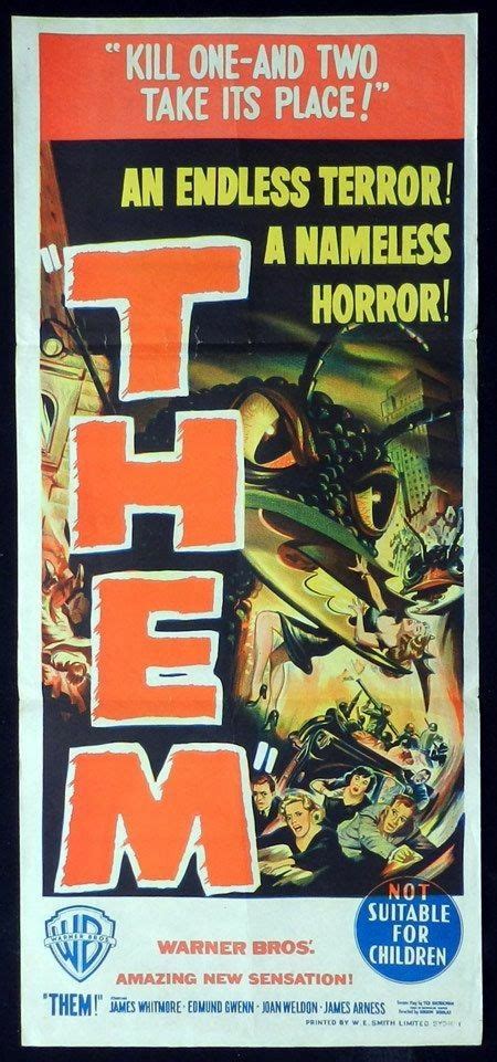 Them! (1954) - Pretty good effects for the time. | Classic sci fi ...