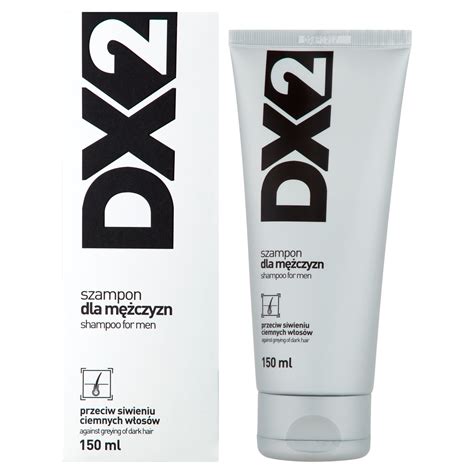 Dx2 szampon dla mężczyzn do włosów siwych 150ml Siwe włosy | hebe.pl