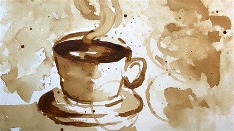 Coffee Painting Tips And Techniques In 2023 Coffee Smiley