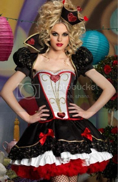 Lady Sexy Deluxe Queen Of Hearts Costume Fancy Adult Dress Up Halloween