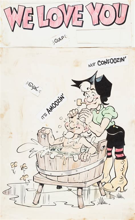 Lil Abner Mammy And Pappy Yokum Hand Colored Print Undated Lot 13743 Heritage Auctions