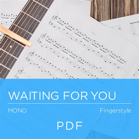 Waiting For You Mono Fingerstyle Tabs Ngầu Shop