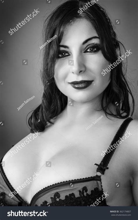 Sexy Voluptuous Woman Underwear Shot Studio Stock Photo Edit Now