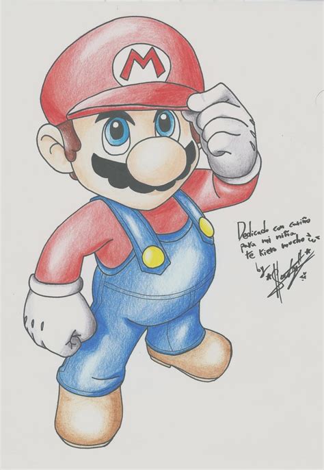 Super Mario Por Santykageyama Dibujando