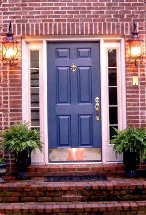 Red Brick House Front Door Color Ideas Warehouse Of Ideas