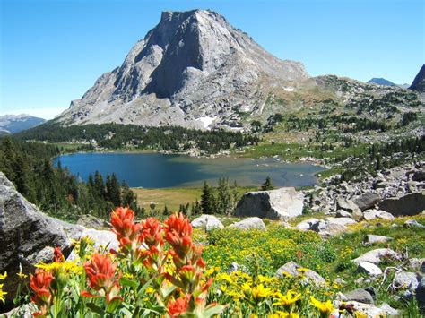 Cirque Of The Towers Wind River Range Wyoming Photos Diagrams