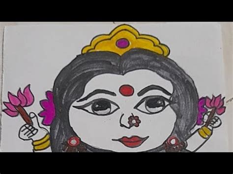 Goddess Lakshmi Ma Drawing Durga Drawing God Pencildrawing Art