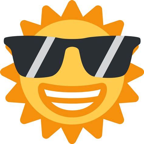 Transparent Dabbing Emoji Png Cool Sun Png Free Transparent Clipart