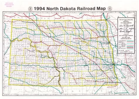 1994 Railroad Map Set 2 Mapping The Land And Its People