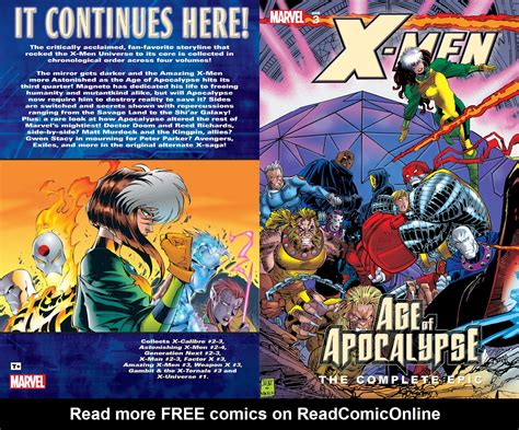 Read Online X Men The Complete Age Of Apocalypse Epic Comic Issue TPB