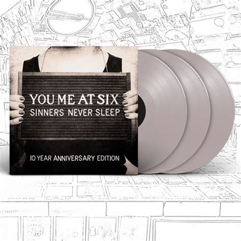 You Me At Six Sinners Never Sleep 10th Anniversary Banquet Records