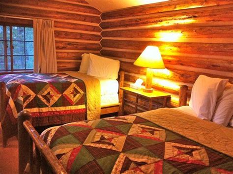 Interior Of One Of Our Rustic Log Cabins Cabin Inspiration Cabin