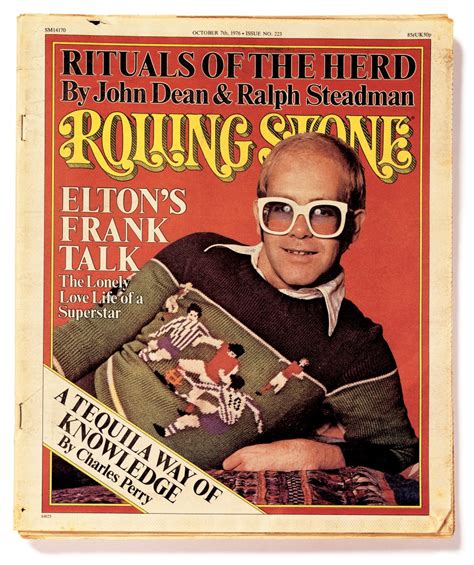 Elton John Comes Out As Bisexual In Rolling Stones 1976 Cover Story