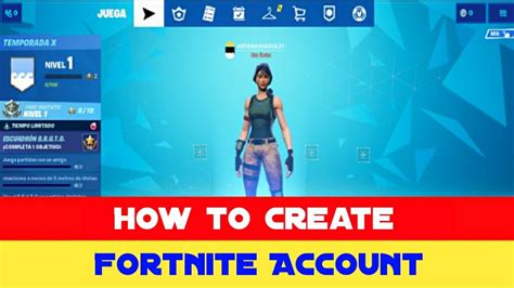 How To Create Fortnite Account 2019 Epic Games Account