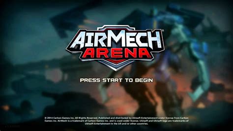 Airmech Arena Title Screen Xbox 360 Pc Youtube