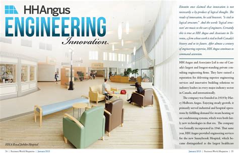Hh Angus And Associates Business World Magazine