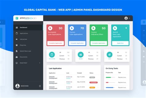 Create A Professional Custom Dashboard Saas Web App Design By