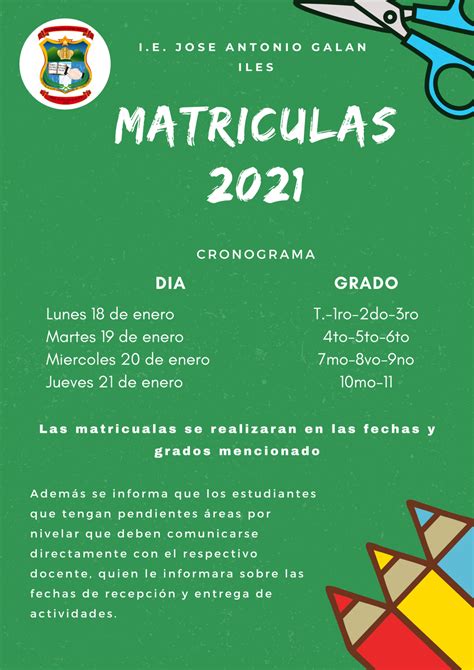 Proceso de matrícula de estudiantes antiguos grado cero a undécimo y con doble repitencia. Matriculas 2021 - IEJAG