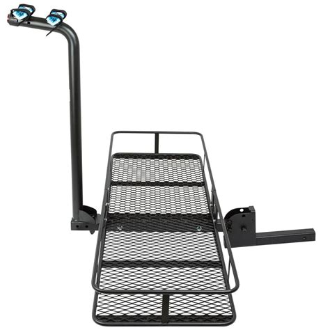 Rage Powersports 2 Bicycle 60 Folding Cargo Carrier Basket Rack Combo