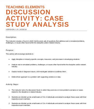 This sample is more like a basic case study analysis sample which uses the standard format in writing a case study. 😊 What is case study format. The Ultimate Marketing Case ...