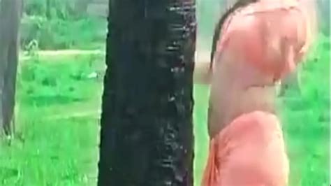 Kerala Girl Meghana Raj Hot Ass Shake And Navel Show In Wet Saree