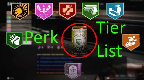Opinion Best Perks In COD Zombies Cold War Zombies Perk Tier List Up To DLC YouTube