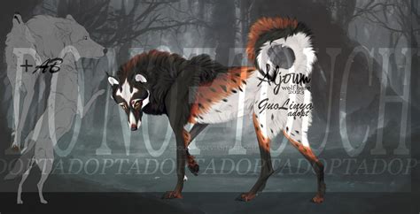 Wolf Auction Closed By Guolinya On Deviantart