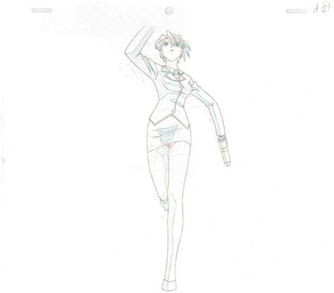 Aika Agent Aika Anime Cel W Background And Douga アイカ・セル画 A7 2001350385