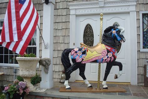 Black Beauty Carousel Real Size Life Horse 62 Tall By 62 Brilliant