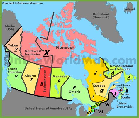 Zip Code Map Of Canada Map Of World Images And Photos Finder