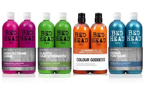 One Or Two TIGI Bed Head Shampoo And Conditioner Sets 750ml With Free