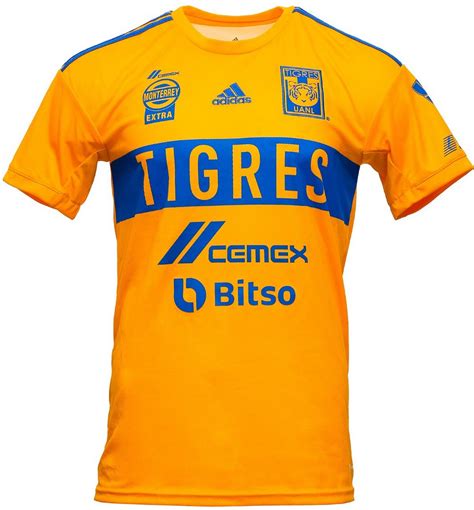 Tigres Uanl Home Men Football Soccer Shirt Jersey