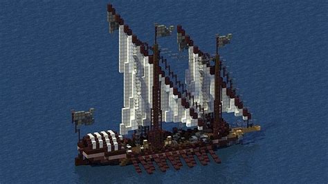 Medieval Large Galley Minecraft Map