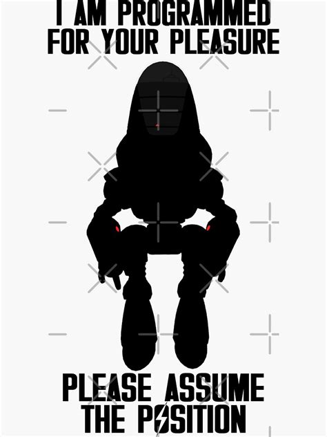Fisto Please Assume The Position Sticker For Sale By Marksman Redbubble