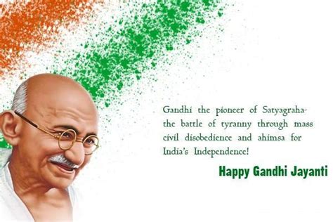 Short Poem On Gandhi Jayanti In Hindi Gandhi Jayanti Quotes Gandhi