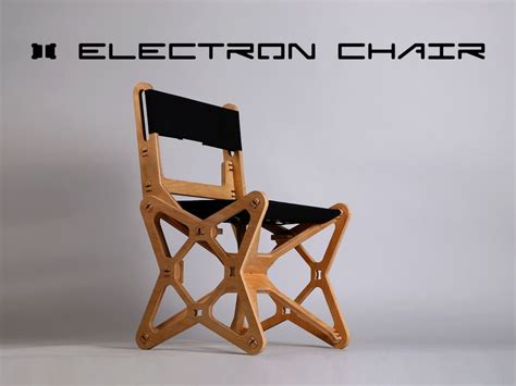 Flat Pack Electron Chair Is Cnc Milled From Beech Plywood For Zero