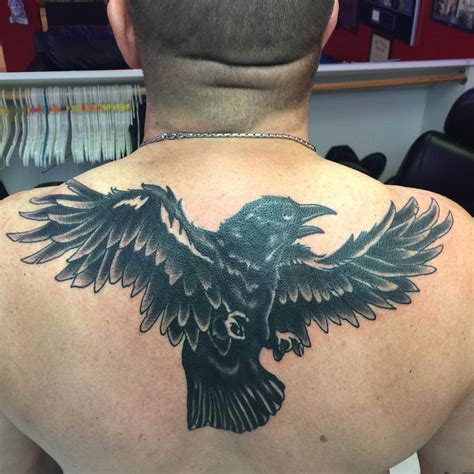Https://tommynaija.com/tattoo/crow Back Tattoo Designs