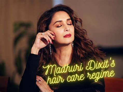 Madhuri Dixit Hair Care Tips Want Great Hair Like Madhuri Dixit Here