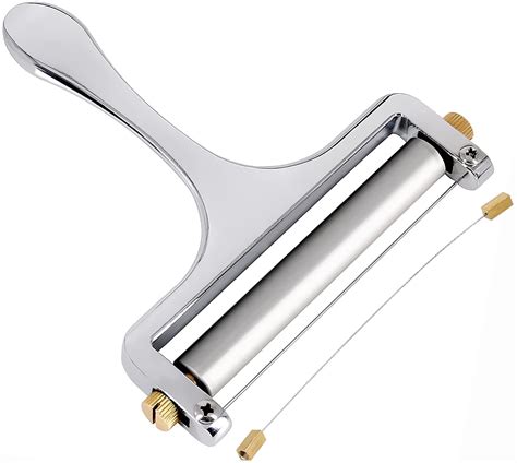 Adjustable Thickness Cheese Slicer Stainless Steel Wire Cheese Cutter