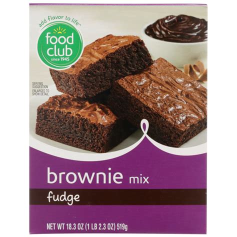 Food Club Fudge Brownie Mix 183 Oz Instacart