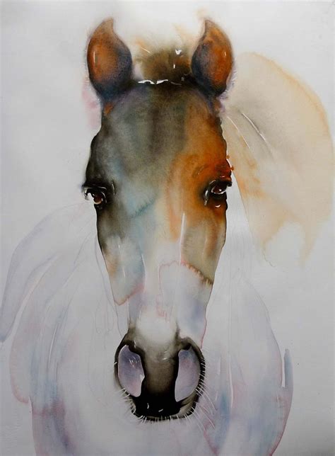 Paintings Watercolor Horse Painting Watercolor Horse Art Painting