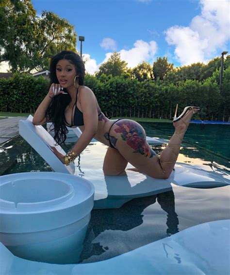 Cardi B Shows Her Real Stomach After ‘sucking In For Bikini Photos