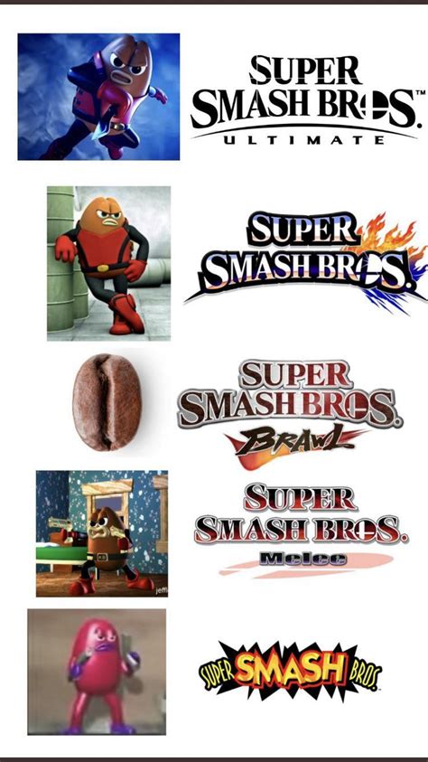 Smash Graphics Represented By Killer Bean Super Smash Brothers Know