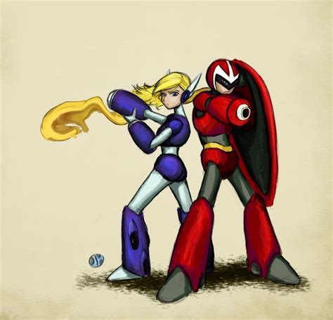 Protoman And Roll By Dorsk188 On Deviantart