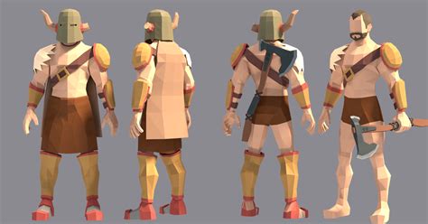 Zuplin Lowpoly Character D Humanoids Unity Asset Store Low