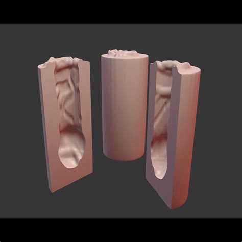 3d Printable Stl Mold Vagina Massager For Penis Male Etsy