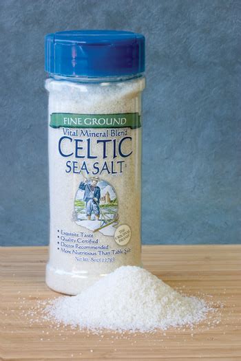 Celtic Sea Salt® Brand Fine Ground Shaker Jar 8 Oz