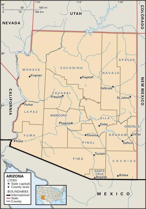 Historical Facts Of Arizona Counties Guide