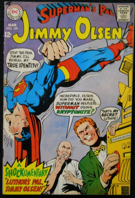 Supermans Pal Jimmy Olsen 109 Fnvf Neal Adams Cover Silver Age Comics