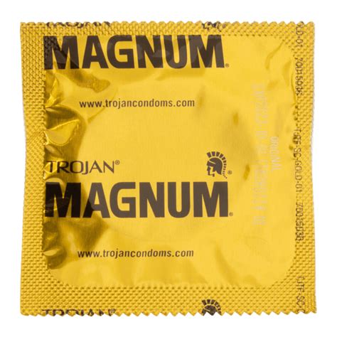 Sidedeal Pack Trojan Magnum Large Lubricated Latex Condoms